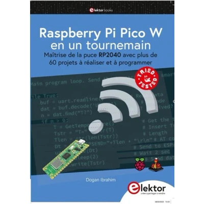 Image de Raspberry Pi Pico W en un tournemain