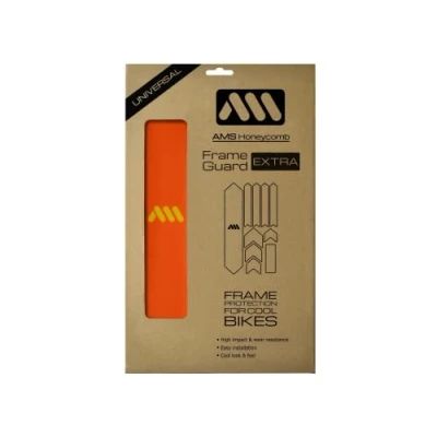 Afbeelding van All Mountain Style Uniseks framebescherming met hoge impact XL, oranje/geel, XL