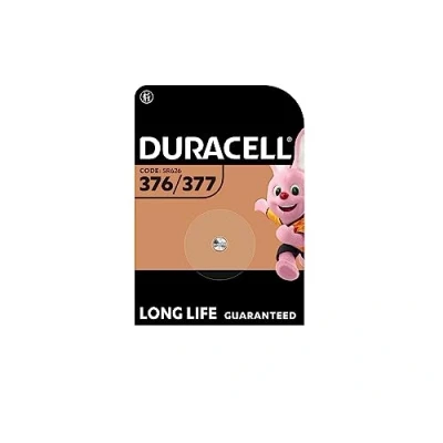 Afbeelding van 1 x Duracell 376/377 (1 blister met batterij), batterij (SR626/V377/V376/SR66/SR626W/SR626SW)