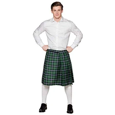 Afbeelding van Boland Kilt Mr Tartan groen Volwassenen Landen
