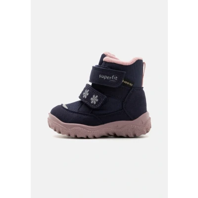Afbeelding van Superfit HUSKY1 Snowboots voor kinderen, Maat: 30, Blau/rosa Textiel/ synthetisch