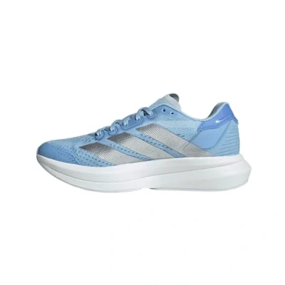 Afbeelding van adidas DURAMO SPEED 2 Hardloopschoenen voor dames, Glow Blue / Silver Metallic Fusion, 39 1/3 EU