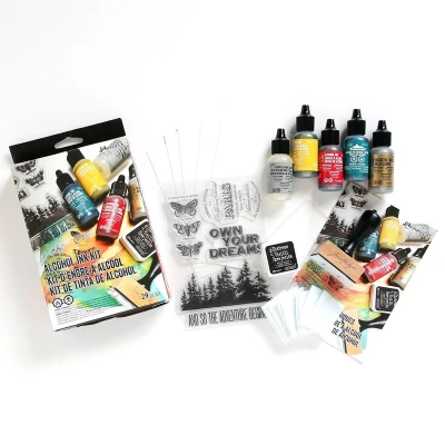 Afbeelding van Ranger Inkt Distress Alcohol Kit 29 stuks