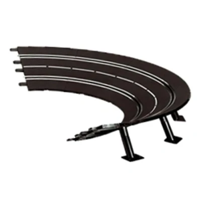Image de Carrera 20574 Digital 132 &amp; 124 Evolution Accessoires Virages relevés 1/30 degrés 6 pièces
