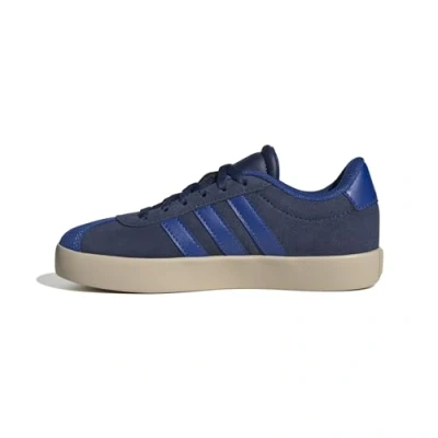 Afbeelding van adidas Uniseks kinderen VL Court 3.0 schoenen kinderen, donkerblauw/team royal blue/wonder beige, 34 EU