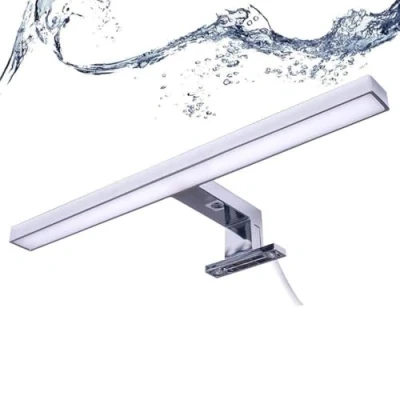 Afbeelding van Barcelona Led spiegellamp, badkamerlamp, led, voor make up, kast, 5 W, 30 cm, IP44, neutraal wit licht, 4000 K, 325 lm