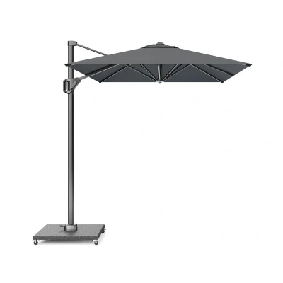 Afbeelding van Platinum Parasol excl.voet Voyager T1 3x2 Antr. Antraciet