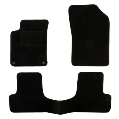 Afbeelding van DBS 1763957 automat op maat 3 delig antislip zwart naaldvilt 900 g/m² velours productie assortiment Star