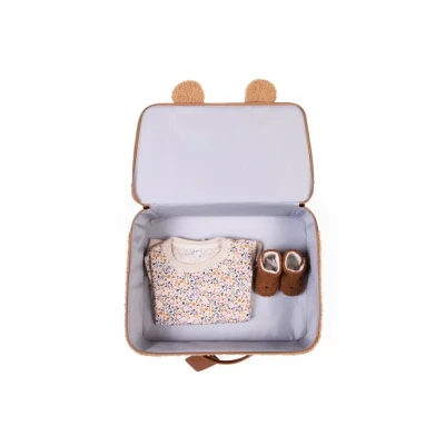 Afbeelding van Childhome Mini Traveller Kinderkoffer Valies Teddy
