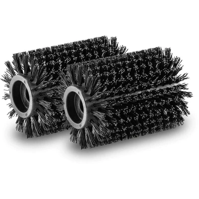 Image de KARCHER 26441210 Jeu de brosses à rouleau pour nettoyeur terrasse PCL 4 2 pièces