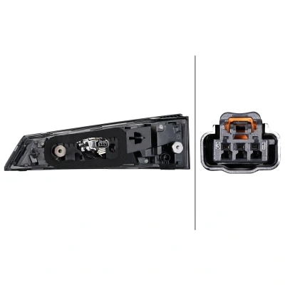 Afbeelding van HELLA 2SA 015 022 111 Achterlicht Links Binnenste deel LED 12