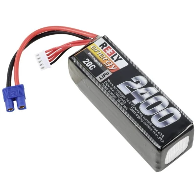Afbeelding van Reely LiPo accupack 14.8 V 2400 mAh Aantal cellen: 4 20 C Softcase EC3