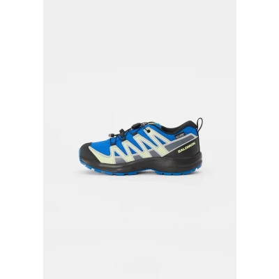Afbeelding van Salomon XA PRO V8 Waterproof Unisex Outdoorschoenen voor kinderen, Maat: 39, Nautical blue/black/sharp green Textiel/ synthetisch