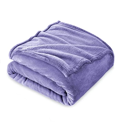 Afbeelding van FARFALLAROSSA Plaid voor bank, fleece deken, bankovertrek, 130 x 160 cm, flanel, 1 persoon, zacht en warm, klein