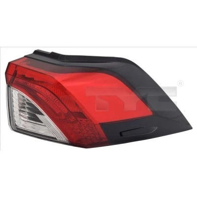 Afbeelding van TYC 11 15126 06 2 Achterlicht Links Buitenste deel LED Zonder kabelset