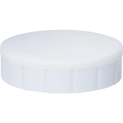 Afbeelding van MAUL magneet Solid 24mm trekkracht 600gr doos 10 wit magneten