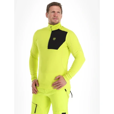 Afbeelding van Tenson TXlite Half Zip Heren Skipully (maat: S/48, Geel)