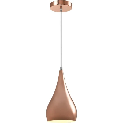 Afbeelding van QUVIO Hanglamp langwerpig rosegoud QUV5174L ROSEGOLD