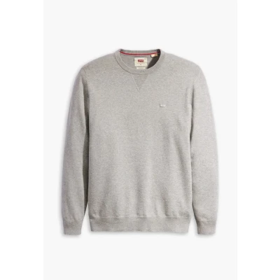 Afbeelding van Levi&#039;s Lightweight Trui, Heren, Maat: XS, Mid tone grey heather