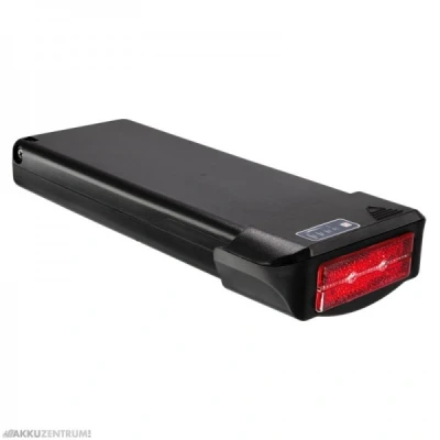 Afbeelding van E bike accu Maratron bagagerek met achterlicht 36V/14Ah