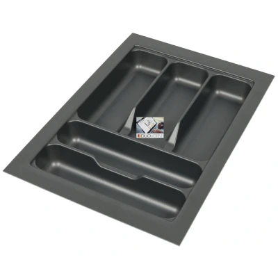 Afbeelding van Bestekbak antraciet, 300 350 mm