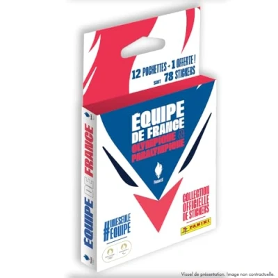 Afbeelding van Panini Team DE France Olympique &amp; PARALYMPISCHE Blister 12 zakjes + 1 gratis, 004885KBF13