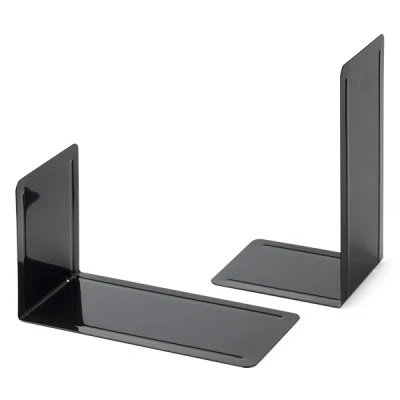 Image de MAUL Lot de 2 Serre registre (L)130 x (P)140 (H)240 mm, noir en métal peint pack pièces (35430 90)