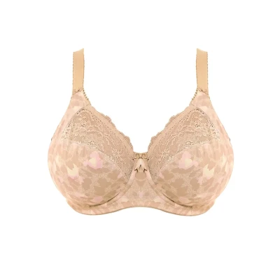 Afbeelding van Elomi Morgan Stretch Beugel BH, Dames, Maat: 80E, Toasted almond