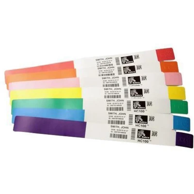 Afbeelding van Zebra Z Band Splash Groen Zelfklevend printerlabel