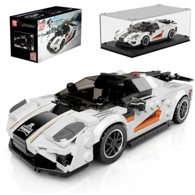 Afbeelding van Mouldking 27081 Koenigsegg One Bouwset Met vitrinedoos past op bekende merken 394 onderdelen