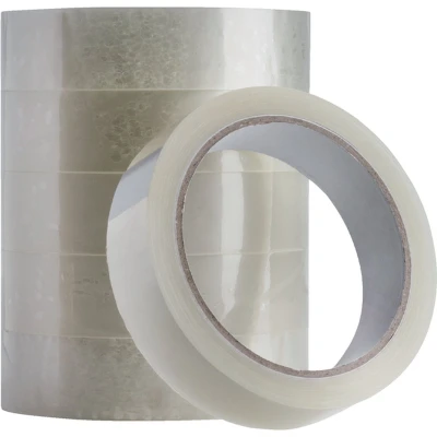 Afbeelding van Plakband Quantore 25mmx66m transparant Omdoos a 6 stuk stuks