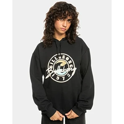 Afbeelding van Billabong Hoodie, Dames, Maat: Large, Black