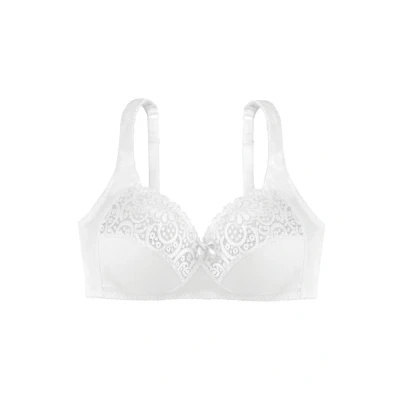 Afbeelding van Dorina Georgina NON Padded Triangel BH, Dames, Maat: 80B, White
