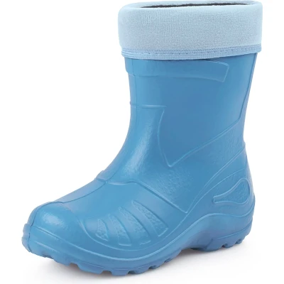Afbeelding van Ladeheid LA KL 050 Kinder Regenlaarzen Rubber met Binnenschoen EVA Wasbare Lichtblauw 29