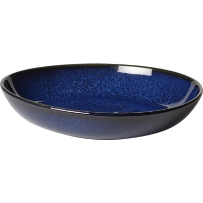 Afbeelding van Villeroy &amp; Boch Lave Bleu Schaal Plat Klein 22 cm
