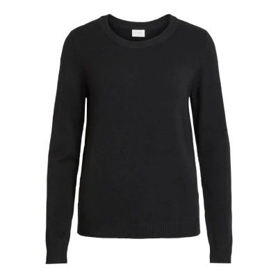 Afbeelding van Vila pull voor dames zwart maat l
