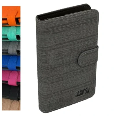 Afbeelding van GC Hoes compatibel met IQOS VEEV ONE, Vuse Pro Smart Epod 2 en Relx Pod systemen, e sigaret accessoires caps, antraciet