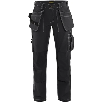 Afbeelding van Blaklader Dames werkbroek 1545 1370 Zwart C46
