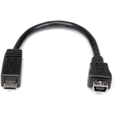 Afbeelding van Kabel Micro USB Startech UUSBMUSBMF6 A B Zwart