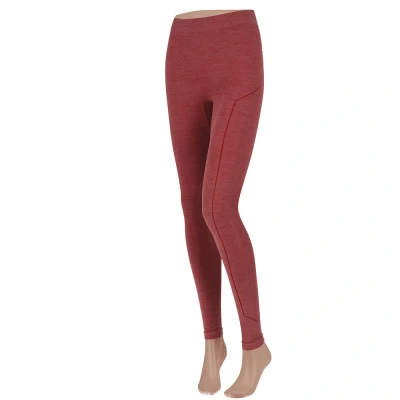 Afbeelding van Xtreme Thermolegging Dames Merino Wol Red Melange xl