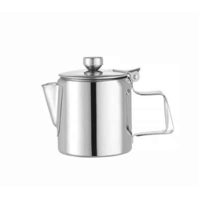 Afbeelding van Hendi Koffie /theekan met scharnierend deksel 0,2L roestvrij staal vaatwasmachinebestendig