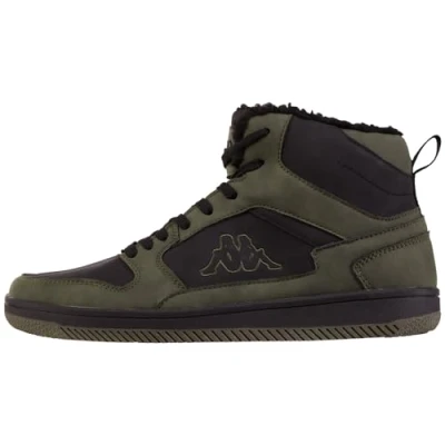 Afbeelding van Kappa Unisex Trainingsschoen, Maat: 45, Army/black Hoogwaardig imitatieleer