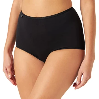 Image de Sloggi Femme Bikini 24/7 Cotton Maxi C3p, Noir, 46