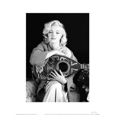 Afbeelding van Pyramid Poster Marilyn Monroe Lute 80 X 60 Cm Multicolor