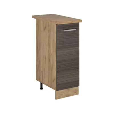 Afbeelding van Vicco Apotheekkast R Line, Edel grijs/Krachtige Eik goud, 30 cm , WB