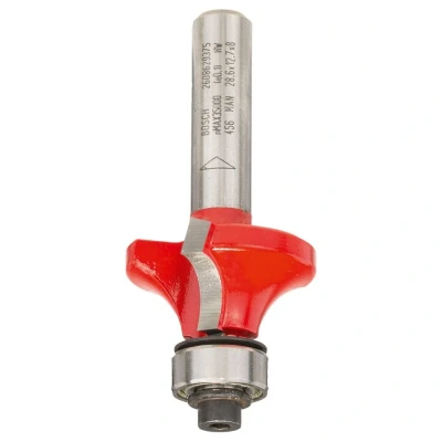 Afbeelding van Bosch Afrondprofielfrezen 8 mm schacht radius 28,6 x 12,7 ø nuttige lengte 55 totale