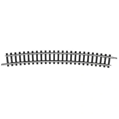 Afbeelding van N Minitrix rails T14918 Gebogen 15 492.6 mm 10 stuk(s)