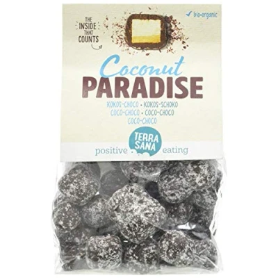 Afbeelding van Terrasana Choco treats Coconut Paradise 150 gram