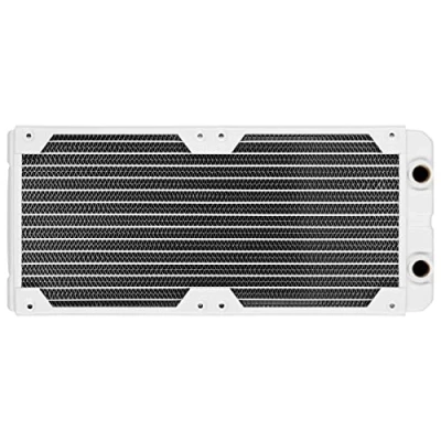 Afbeelding van Corsair Hydro X Series XR5 waterkoelradiator 280 mm dubbele ventilatorhouder 140 mm, radiatordikte 30 dunne koelribben 25 micron,