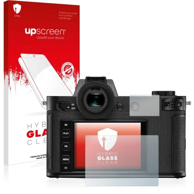 Afbeelding van upscreen Screenprotector voor Leica SL2 Folie Beschermfolie Beschermglas transparant